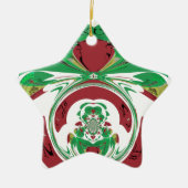 Ornement En Céramique Belle Ethiopie Belle Hakuna Matata J'aime Hea (Devant)