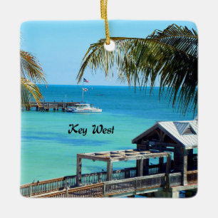 Ornement En Céramique Belle Key West, Floride