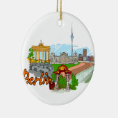 Ornement En Céramique Berlin - l'Allemagne (Droite)