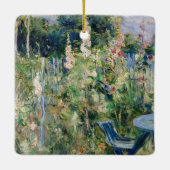 Ornement En Céramique Berthe Morisot - Tremieres Rose (Dos)