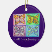 Ornement En Céramique Beurre Personnalisé Inspirational Pendentif Orneme (Gauche)