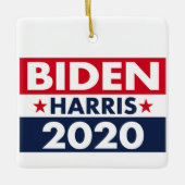 ORNEMENT EN CÉRAMIQUE BIDEN HARRIS 2020 (Devant)