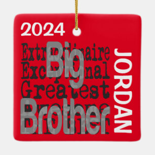 Ornement En Céramique Big Brother Extraordinaire CUSTOM