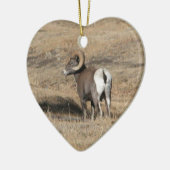 Ornement En Céramique Big Horn Ram (Gauche)