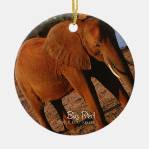 Ornement En Céramique Big Red