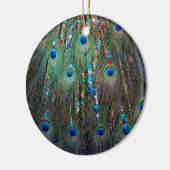 Ornement En Céramique Bijoux de Peacock (Gauche)