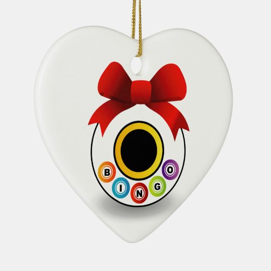 Ornement En Céramique Bingo-test (Droite)