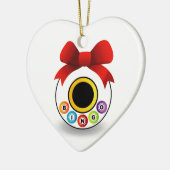 Ornement En Céramique Bingo-test (Gauche)