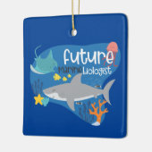 Ornement En Céramique Biologiste marin futur (Gauche)