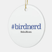 Ornement En Céramique #birdnerd (Gauche)