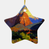 Ornement En Céramique Bischoff - Zion Park (Dos)