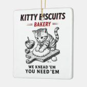 Ornement En Céramique Biscuits Kitty Boulangerie (Gauche)