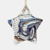 Ornement En Céramique Black Benz (Droite)