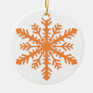 Ornement En Céramique Blanche-Neige simple