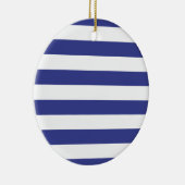 Ornement En Céramique Bleu et blanc (Droite)