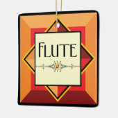 Ornement En Céramique Bloc décoratif à fluide (Gauche)