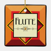 Ornement En Céramique Bloc décoratif à fluide (Dos)