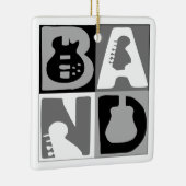 Ornement En Céramique Blocs de bande bleu (Droite)