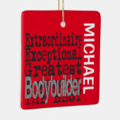 Ornement En Céramique Bodybuilder Extraordinaire CUSTOM (Droite)