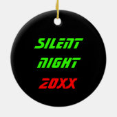 Ornement En Céramique Bombardement furtif B2 personnalisable (Dos)