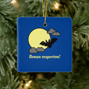 Ornement En Céramique Bonan vesperton !