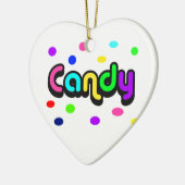 Ornement En Céramique Bonbons (Gauche)