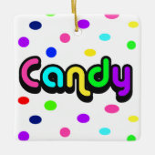 Ornement En Céramique Bonbons-céramiques (Devant)