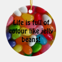 Bonbons jelly beans colorés