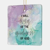 Ornement En Céramique Bonté de Dieu (Gauche)