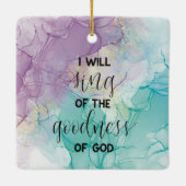 Ornement En Céramique Bonté de Dieu (Dos)