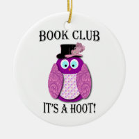 Book Club - It's A Hoot - Design rose