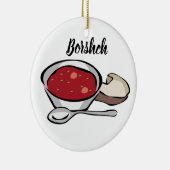 Ornement en céramique Borshé Arbre de Noël (Droite)