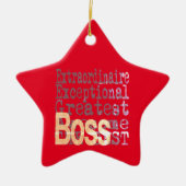 Ornement En Céramique Boss Extraordinaire (Devant)