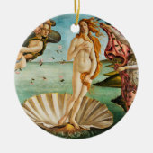 Ornement En Céramique BOTTICELLI - La naissance de Vénus 1483 (Devant)