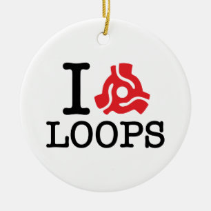 Ornement En Céramique Boucles d'adaptateur I 45