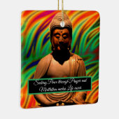 Ornement En Céramique Bouddha en méditation (Droite)