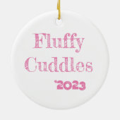 Ornement en céramique - Bouddles de Fluffy (Dos)