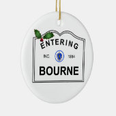 Ornement En Céramique Bourne mA (Droite)