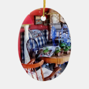 Ornement En Céramique Boutique d'antiquités