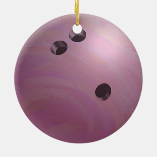 Ornement En Céramique Bowling (Dos)