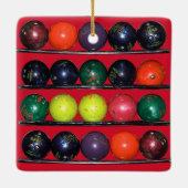 Ornement En Céramique Bowling Blitz (Dos)