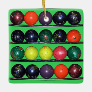 Ornement En Céramique Bowling Blitz