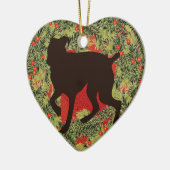 Ornement En Céramique Boxeur de guirlande (Gauche)