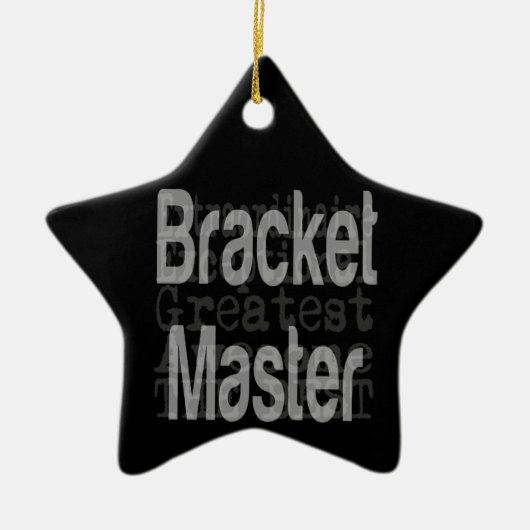 Ornement En Céramique Bracket Master Extraordinaire (Devant)