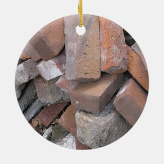 Ornement En Céramique Briques (Dos)