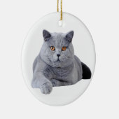 Ornement En Céramique British shorthair (Droite)