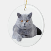 Ornement En Céramique British shorthair (Gauche)