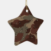 Ornement En Céramique Brown Camo (Droite)