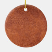 Ornement En Céramique Brown leather (Dos)