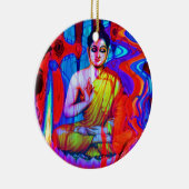 Ornement En Céramique Bruit Bouddha (Droite)